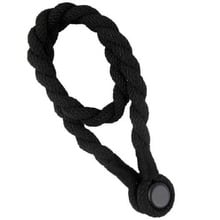 Weaved Cotton-Blend Magnetic Curtain Tieback